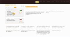 Desktop Screenshot of lavozdelconsolador.org
